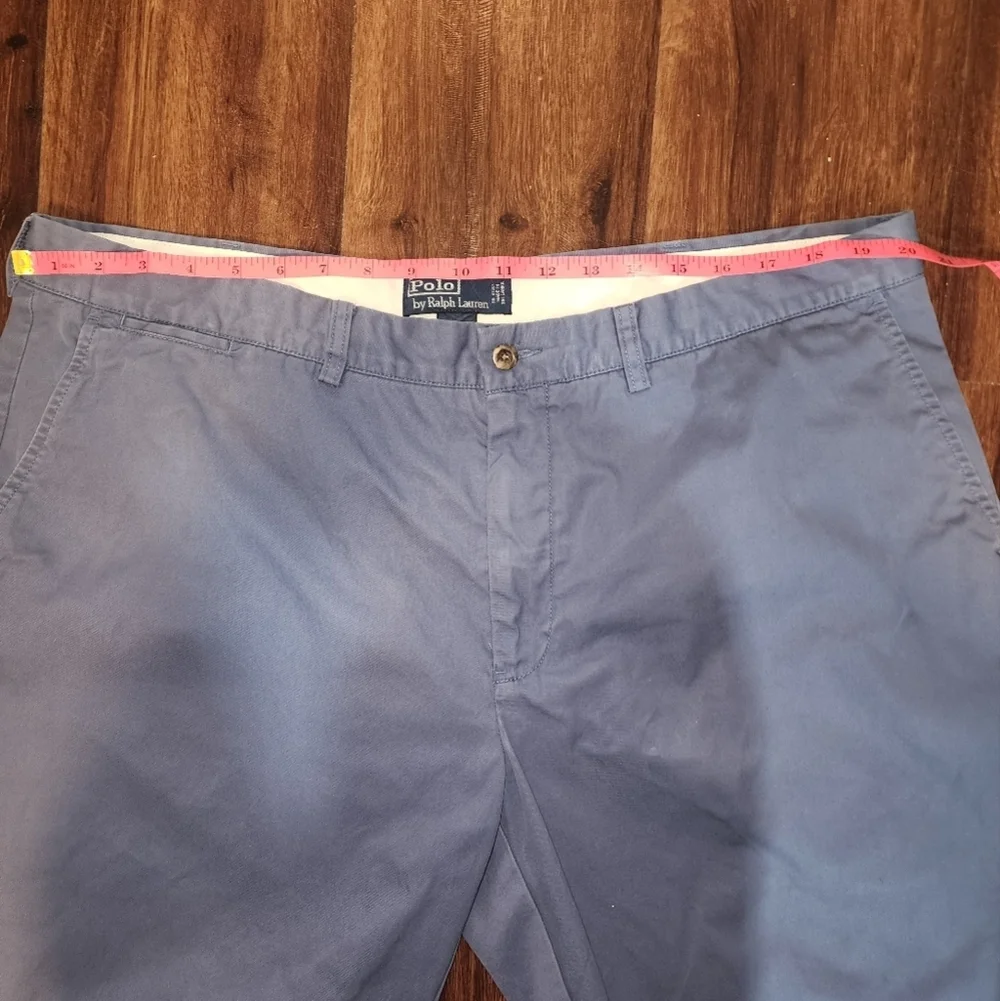 2 Pairs Polo By Ralph Lauren Mens Shorts Preppy Flat Front Normcore